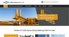 Desktop Screenshot of mobileconcretebatchingplant.net